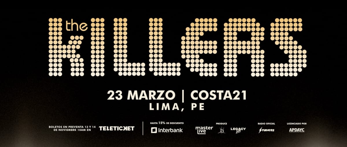 The Killers regresa a Lima